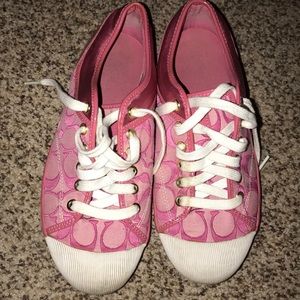 Pink Coach Shoes
